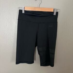 STRONGER Signature Biker Shorts High Waist Black Size Medium casual cycling